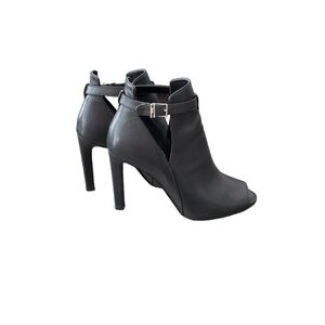 Lawson Leather Open Toe Ankle Boot